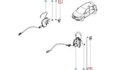 Captur Kapı Kilit Karşılığı Şema